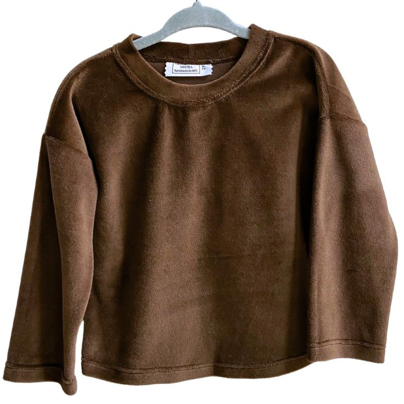 Velour Long Sleeve T-Shirt #1