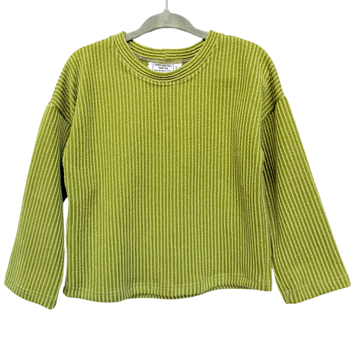 Ribbed Long Sleeve T-Shirt #1