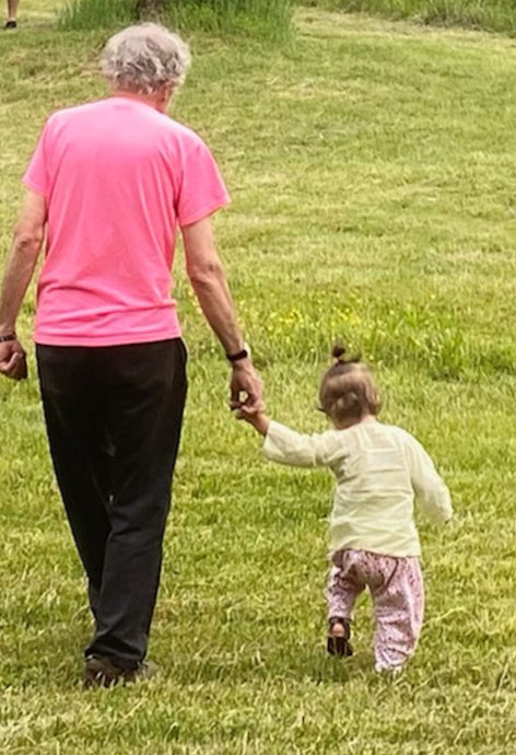 Country walk with Grandpa