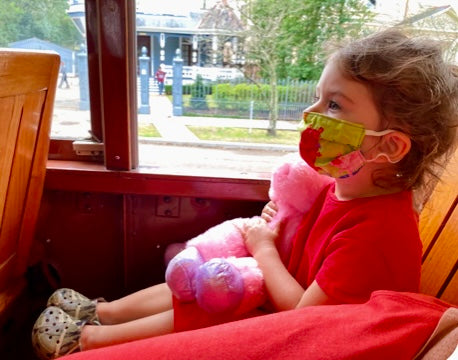 *Teddy and Doll Take Tea* mask