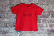 Load image into Gallery viewer, Teddy and Doll Official Tee Red
