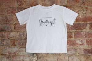 Teddy and Doll Official Tee White