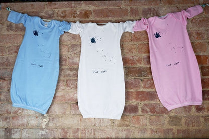 Scattered Stars newborn gown